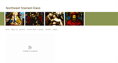 Desktop Screenshot of northeaststainedglass.com